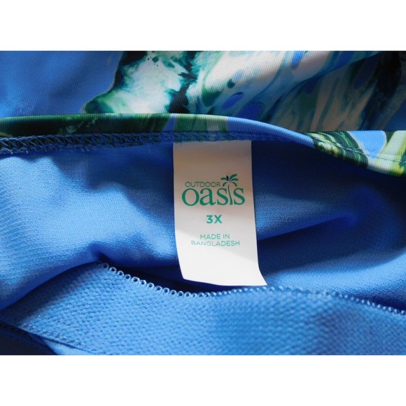 Oasis Swimsuit 3X Womens Toucan One Piece Suit Plus Size 3X - Picture 10 of 13